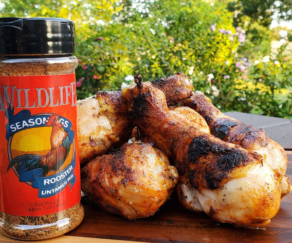 Hot Sauced, Rooster Rubbed Untamed Chicken
