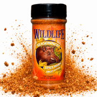Wildlife Seasonings Spicy Boar Sweet Hot Rub bottle, 5.5 oz.