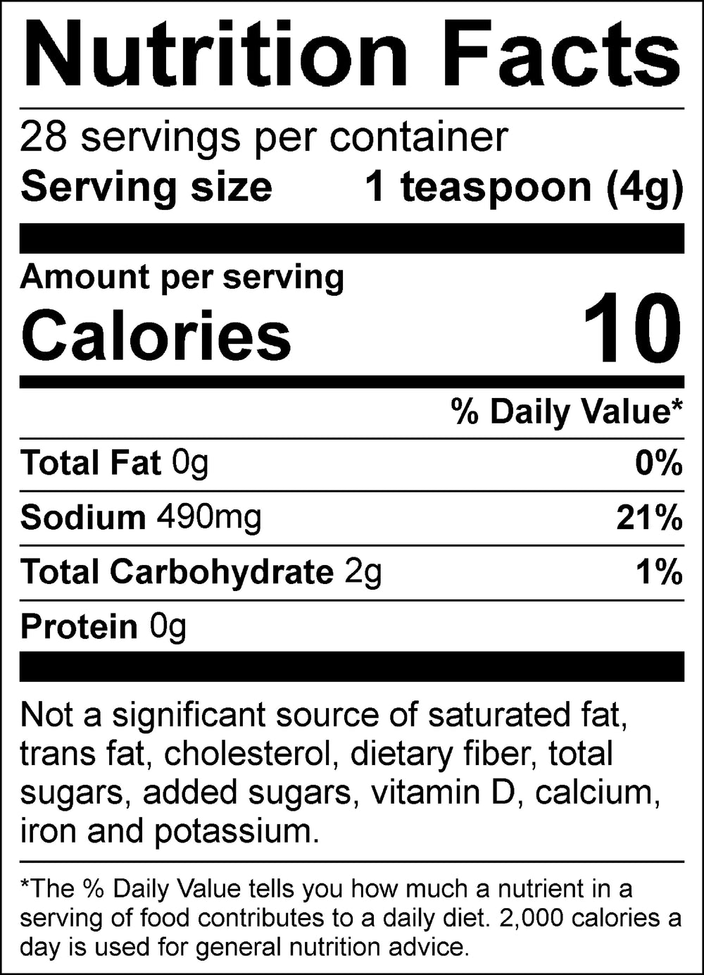 Venison & Elk Seasoning and Marinade (4.0 oz.)